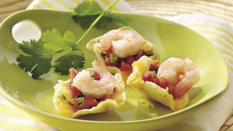 Shrimp-Salsa Nachos