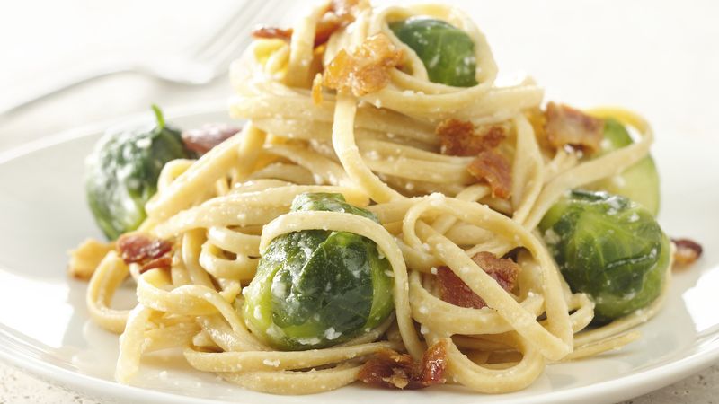 Brussels Sprouts Carbonara