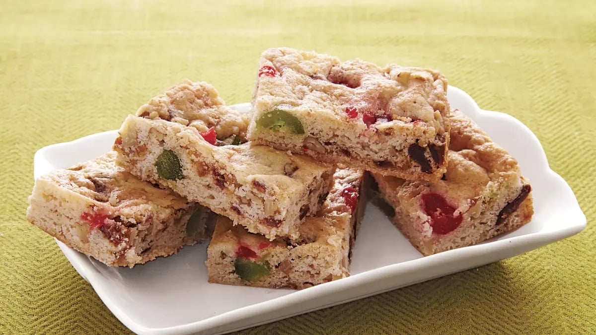 Fruitcake Bars