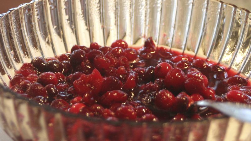 Gluten-Free Pomegranate Cranberry Sauce