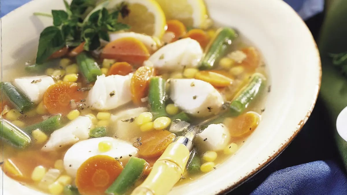 Fish and Vegetable Soup