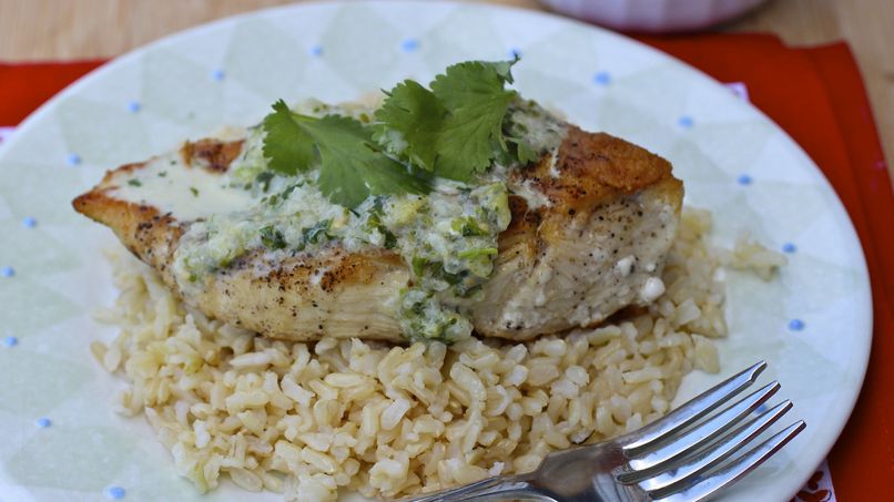 Chicken with Tomatillo Sauce