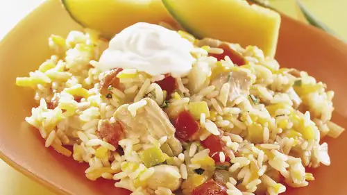 Chicken and Rice Skillet Dinner