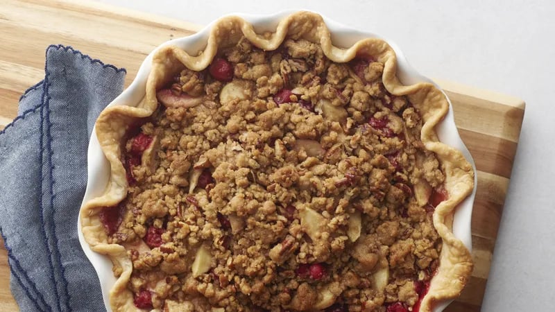 French Cranberry-Apple Pie