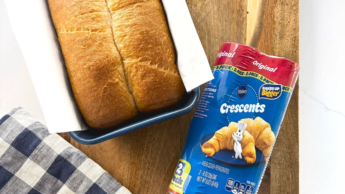 Easy Crescent Roll Loaf