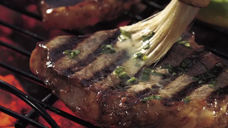 Lemon-Pepper Steaks