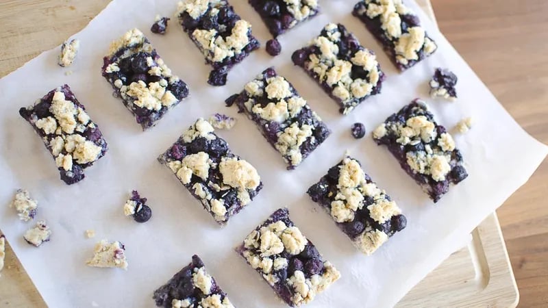 Blueberry Breakfast Bars