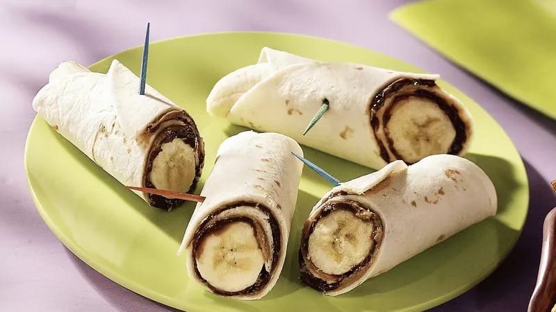 Banana Snack Wraps