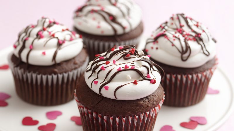 Valentine Parfait Cupcakes
