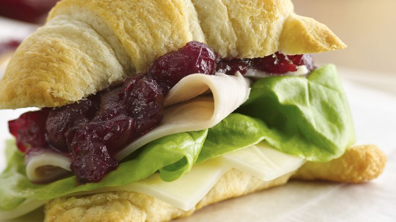Cranberry-Turkey Sandwiches