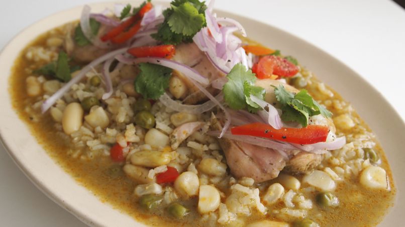 Arroz Aguado con Pollo