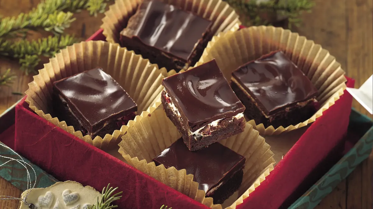 Chocolate-Covered Cherry Brownies