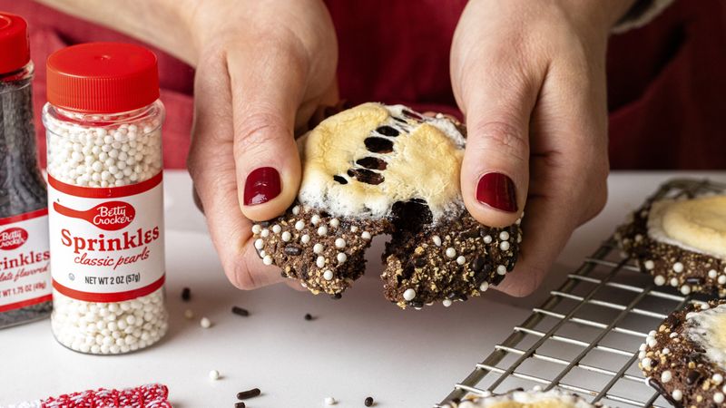 Inside Out S'more Cookies Recipe - BettyCrocker.com