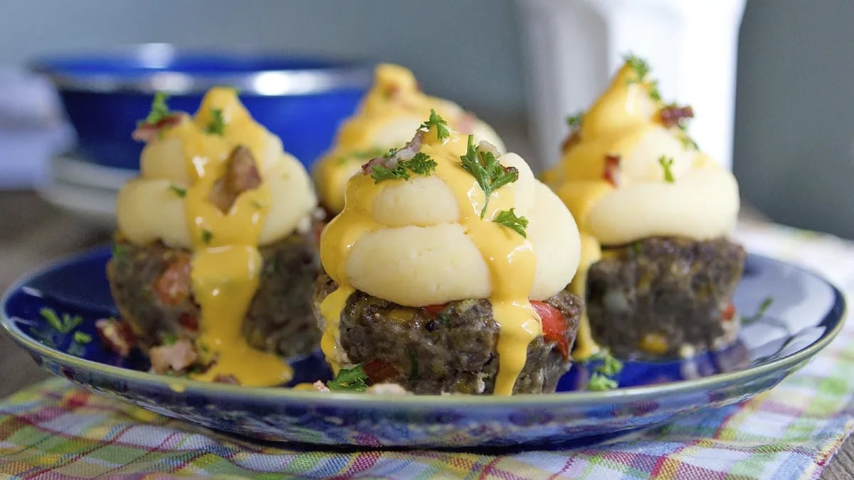 Meatloaf Cupcakes