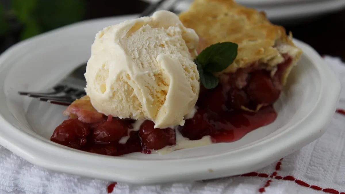 Fresh Cherry Pie