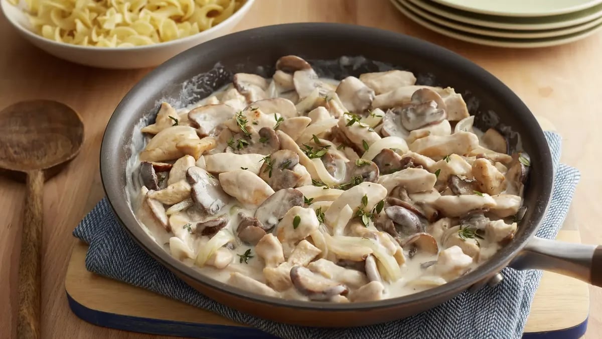 Easy Chicken Stroganoff