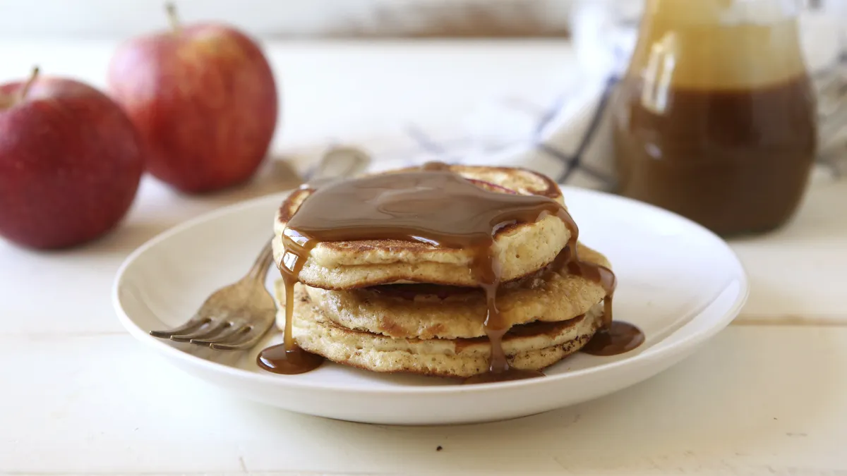 Caramel-Apple Pancakes