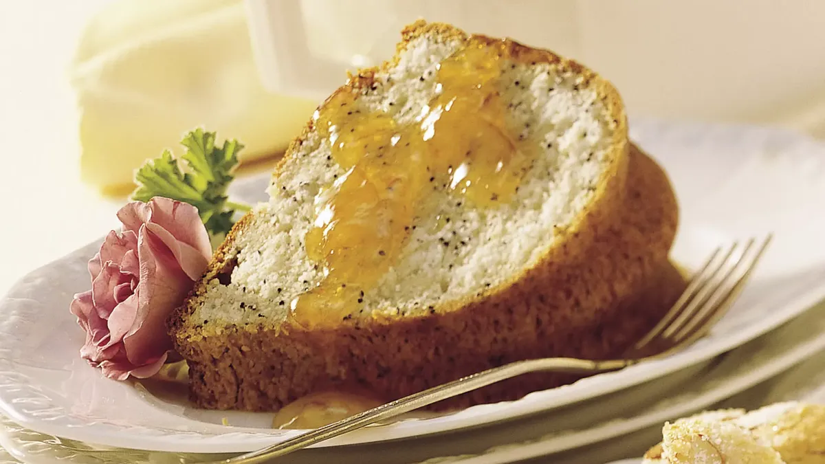 Almond-Poppy Seed Pound Cake