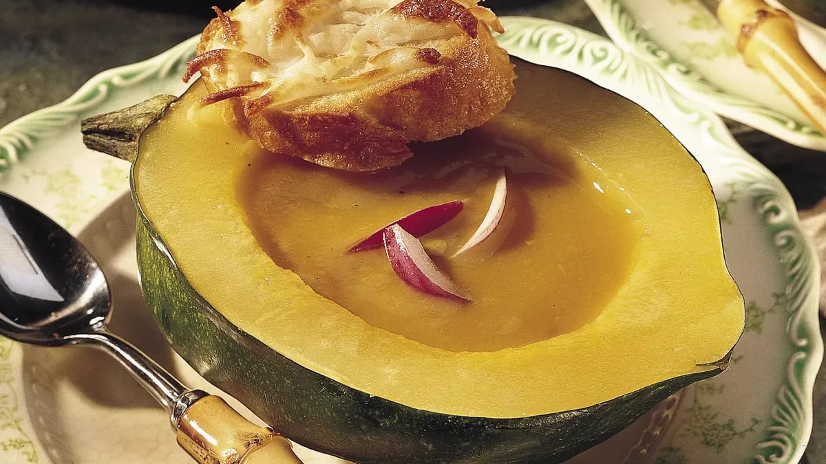 Squash and Lentil Bisque