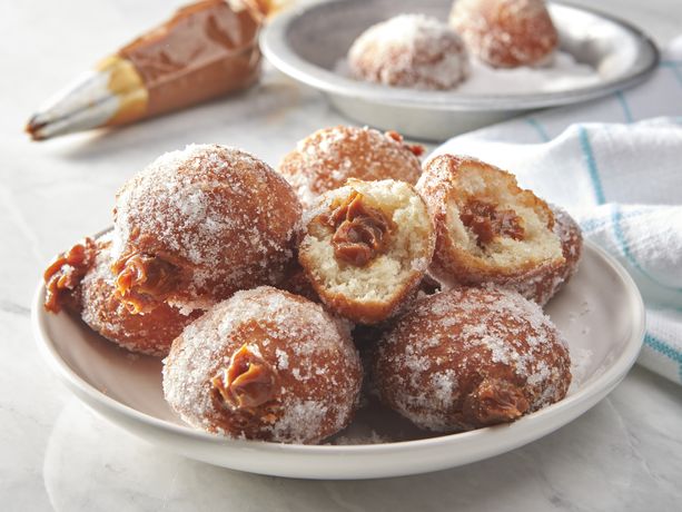 Dulce de Leche Biscuit Bomboloni