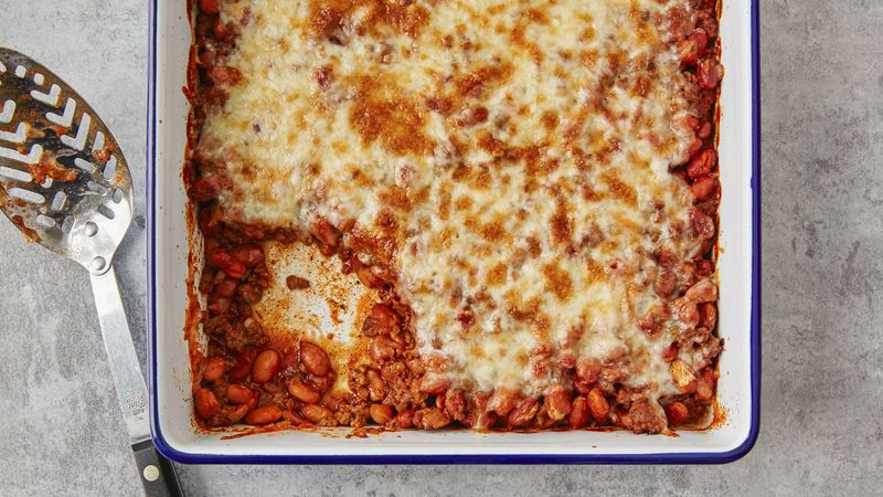 Mexican Beef and Bean Casserole
