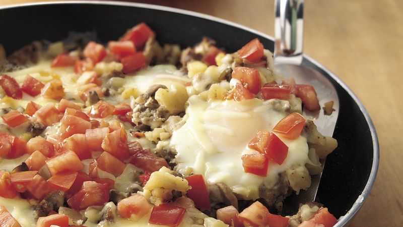 Eggs and Sausage Skillet