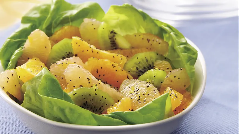 Citrus Salad with Poppy Seed-Honey Dressing
