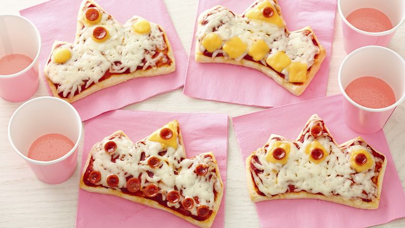 Tiara-Shaped Pizzas
