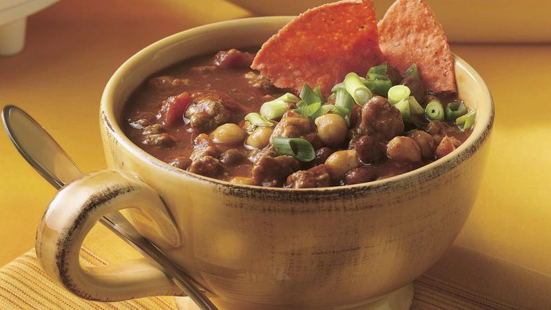 Slow-Cooker Spicy Chili