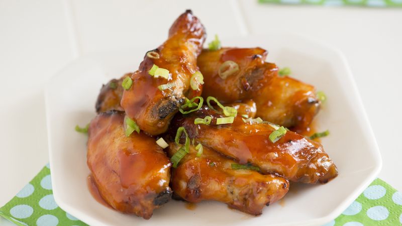 Sweet and Sour Wings with Sriracha
