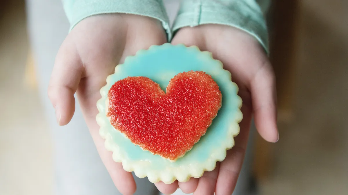 Double-Heart Sugar Cookies