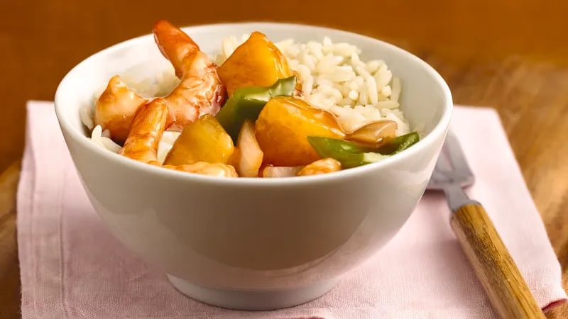 Simple Sweet and Sour Shrimp