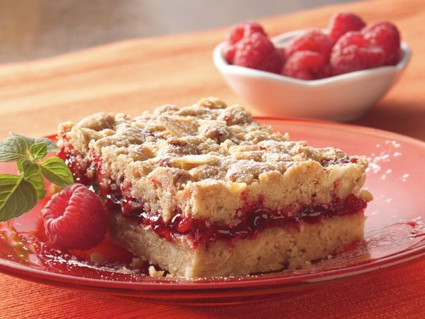 Raspberry Oatmeal Bars