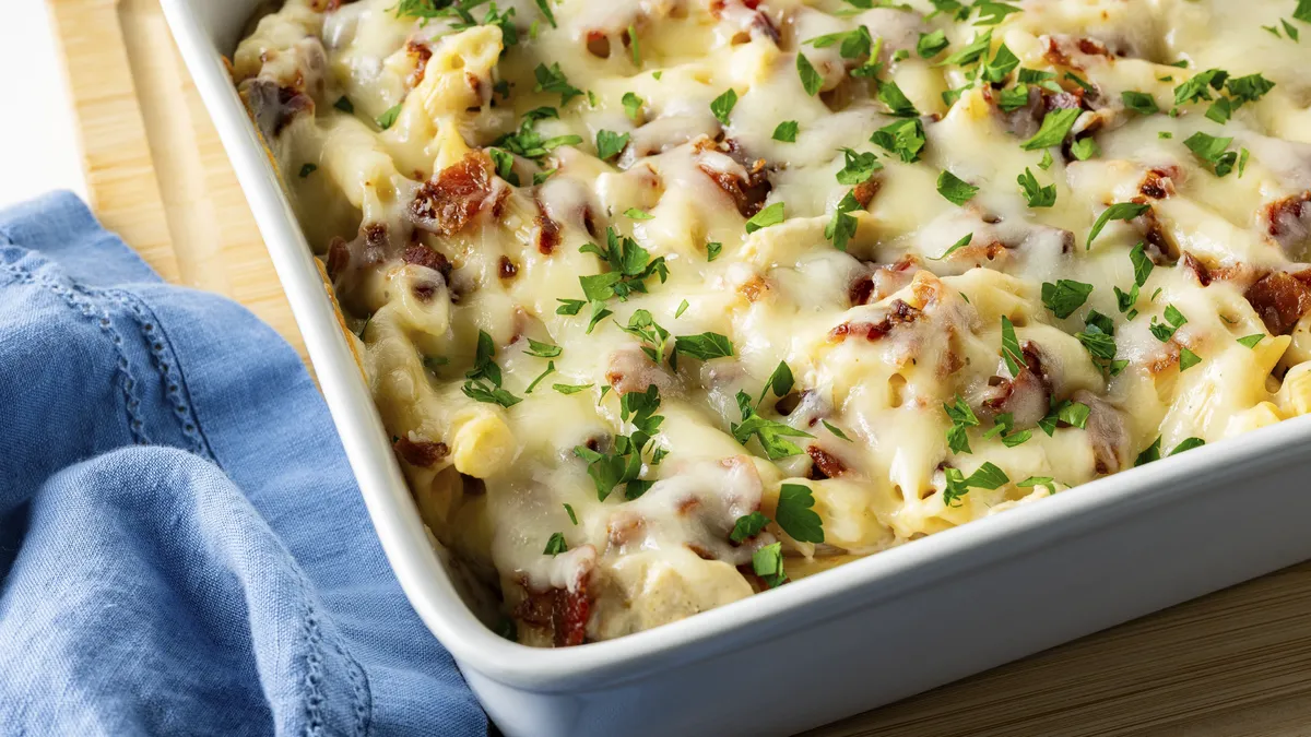 Chicken Bacon Ranch Casserole