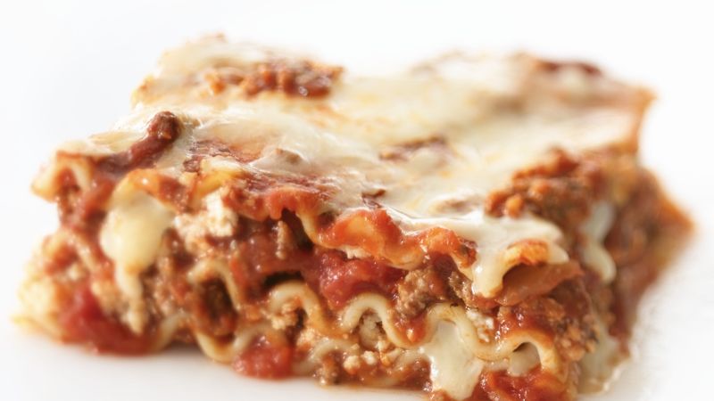 Skinny Lasagna Recipe - BettyCrocker.com