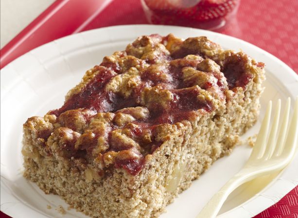 Cranberry Pear Whole Grain-Rich Coffee Cake