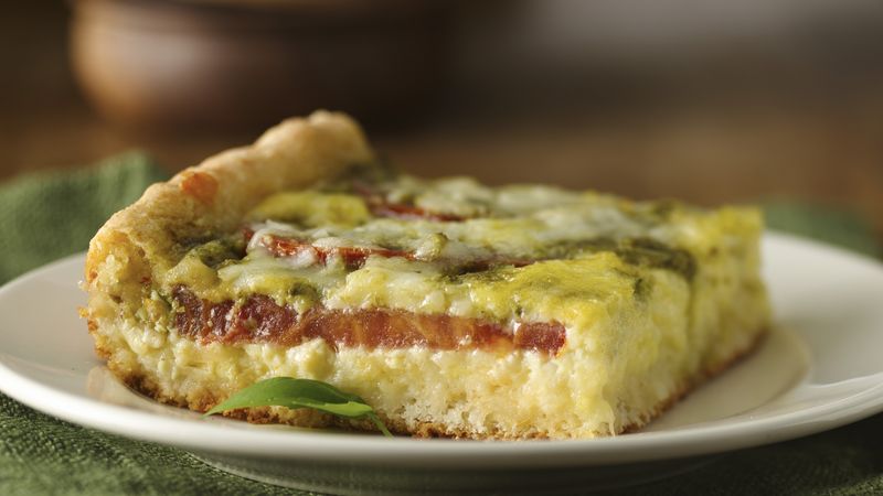 Frittata Pesto Mozza Recette Cake Factory – Mimi Cuisine