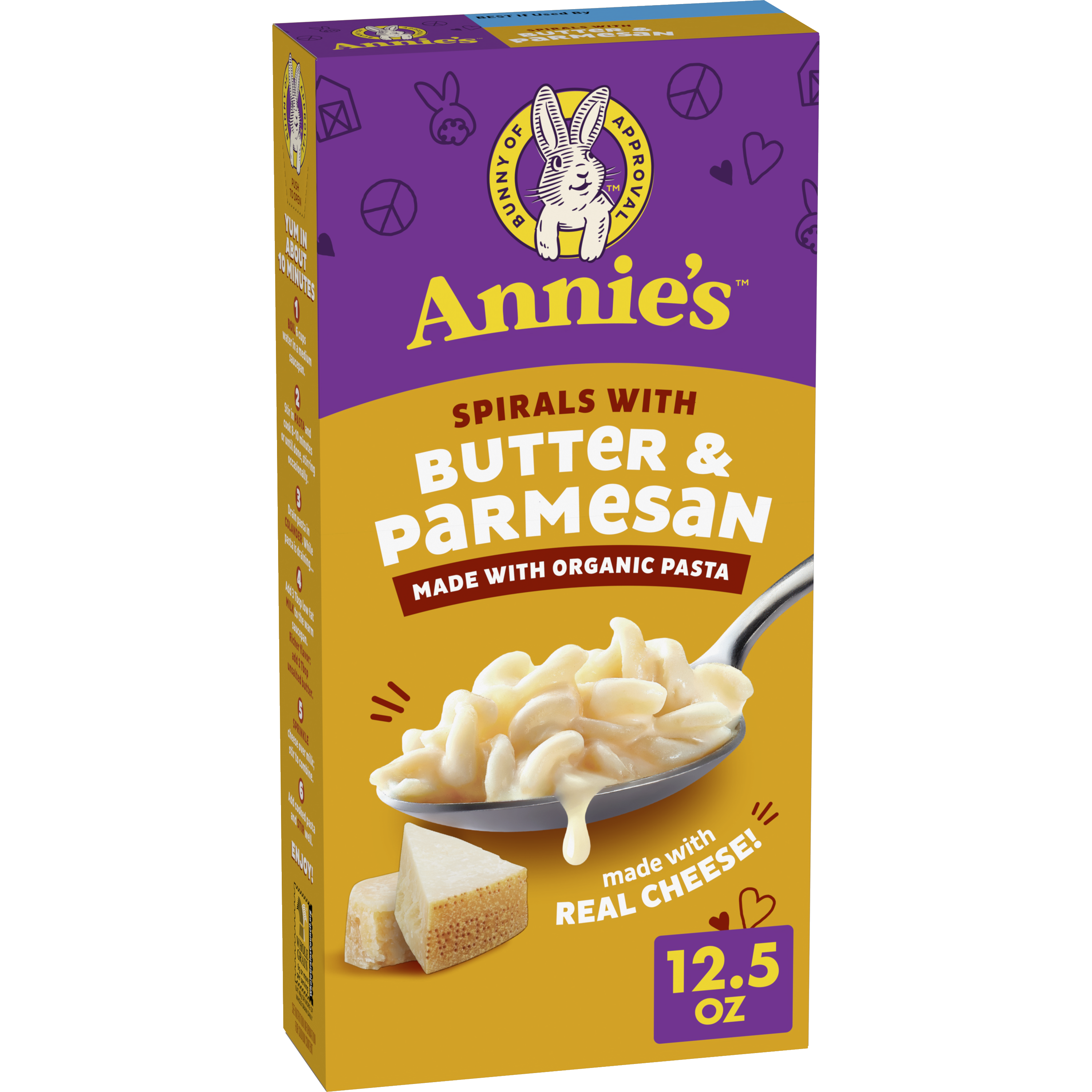 Annie's Homegrown Spirals, Btr And Prm Mac N Chs, 5.25-Ounce (Pack Of 12
