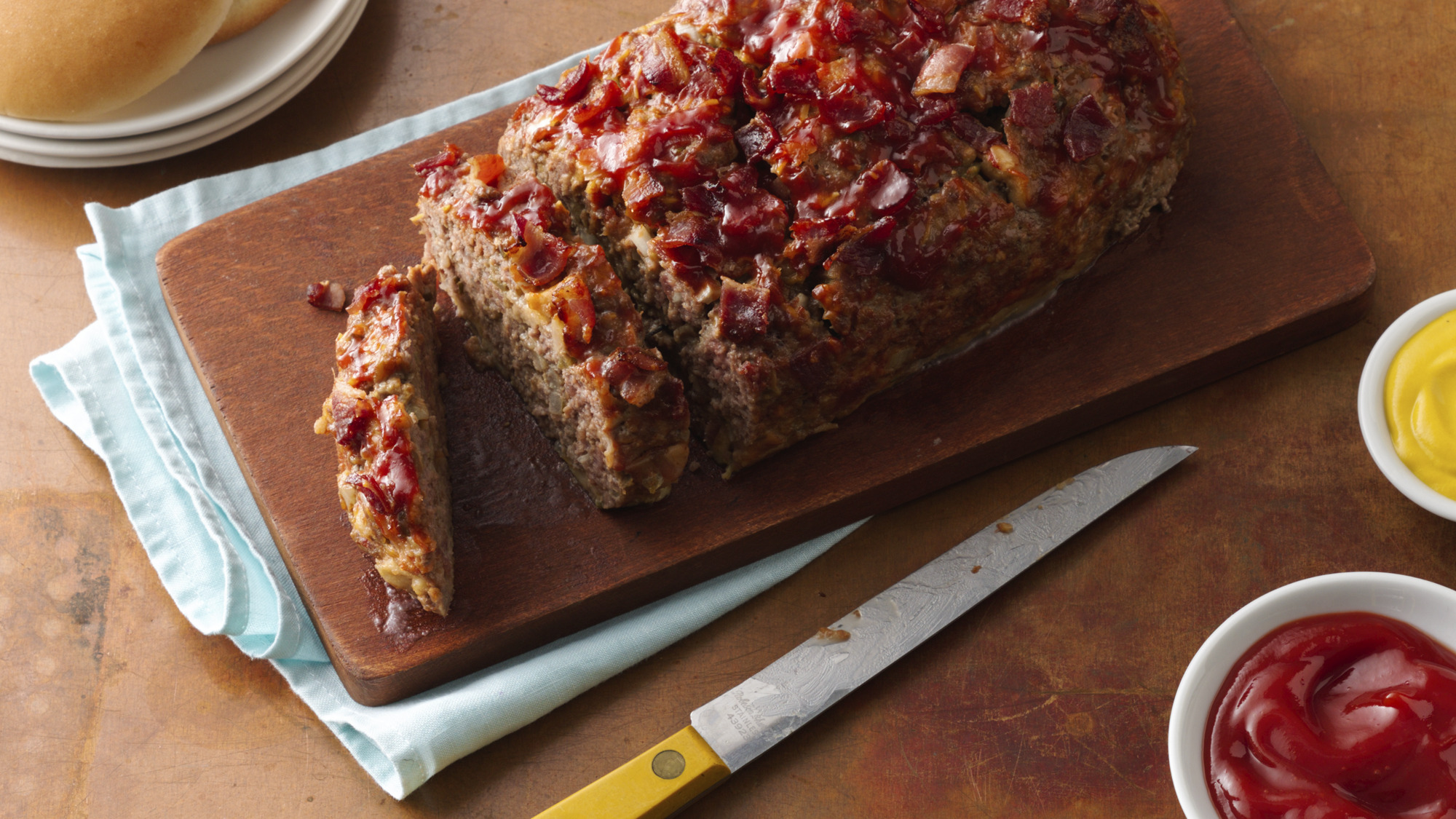 Bacon Cheeseburger Meatloaf Recipe - BettyCrocker.com