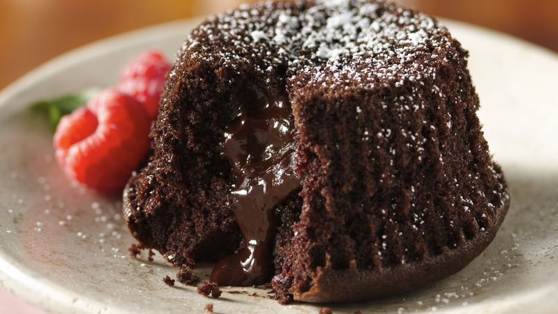 Gluten-Free Molten Chocolate Cupcakes