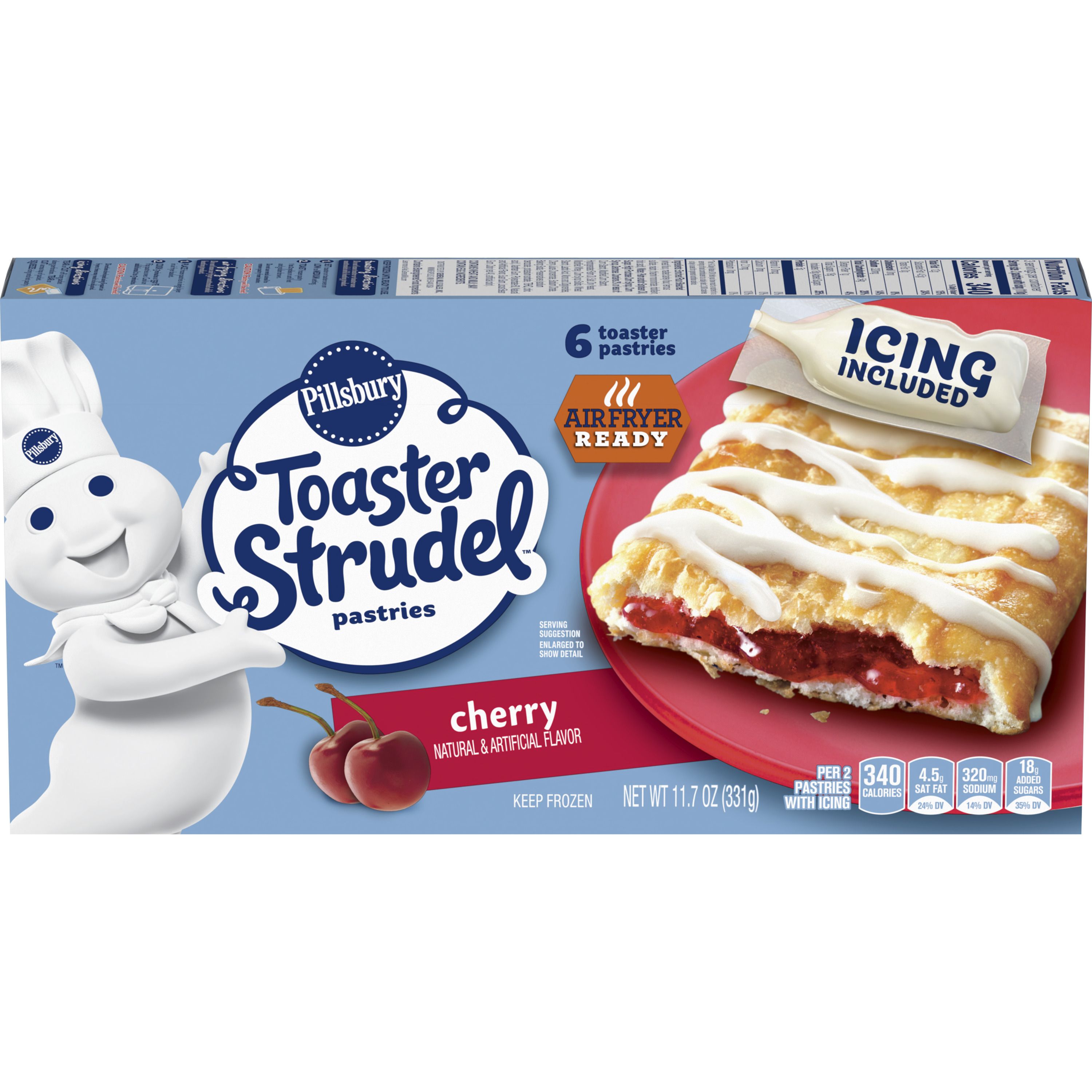 Pillsbury™ Cherry Toaster Strudel™ - Front