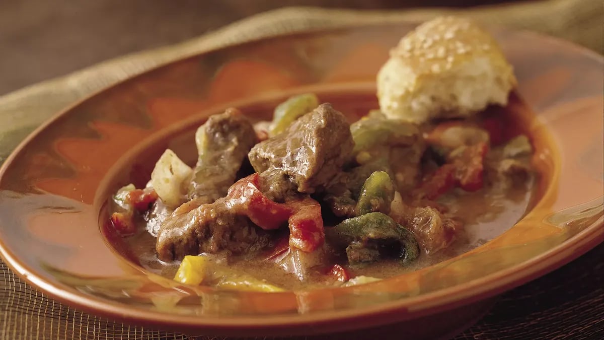 Slow-Cooker Cajun Beef Stew