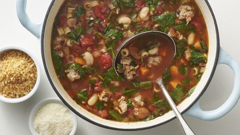 Tuscan Sausage Soup
