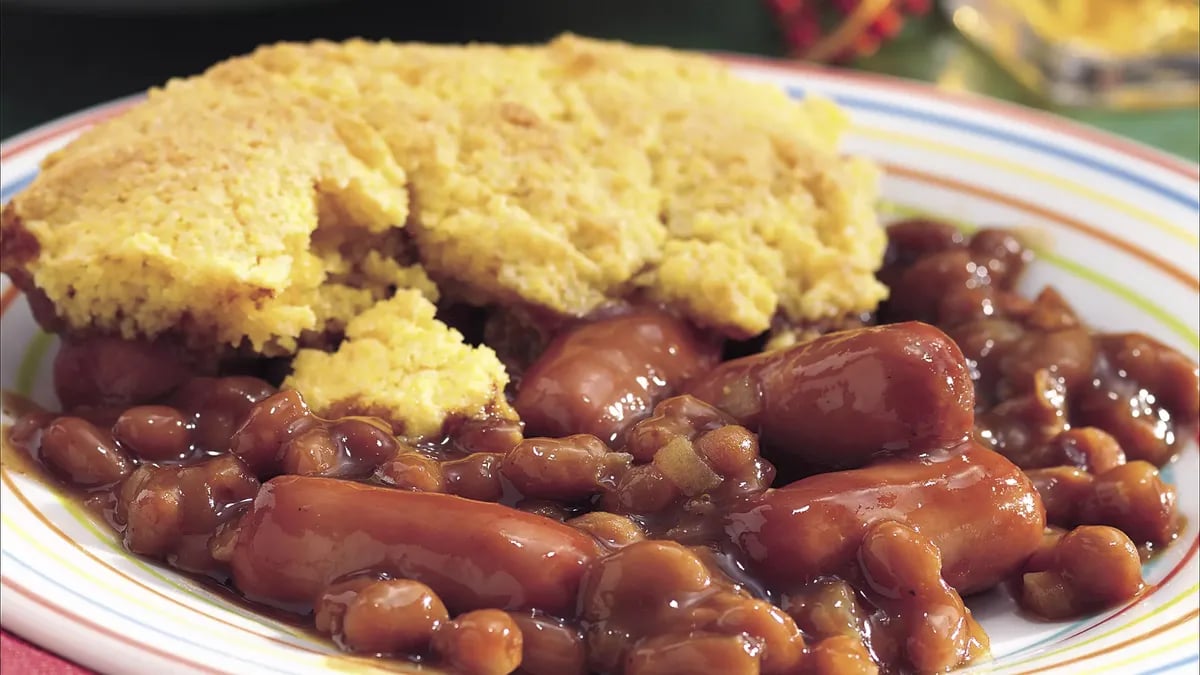 Corn Dog Casserole