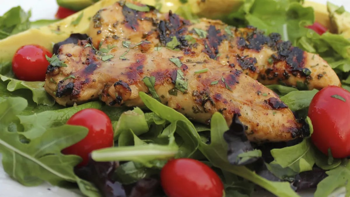 Tequila-Lime Chicken with Honey Drizzle