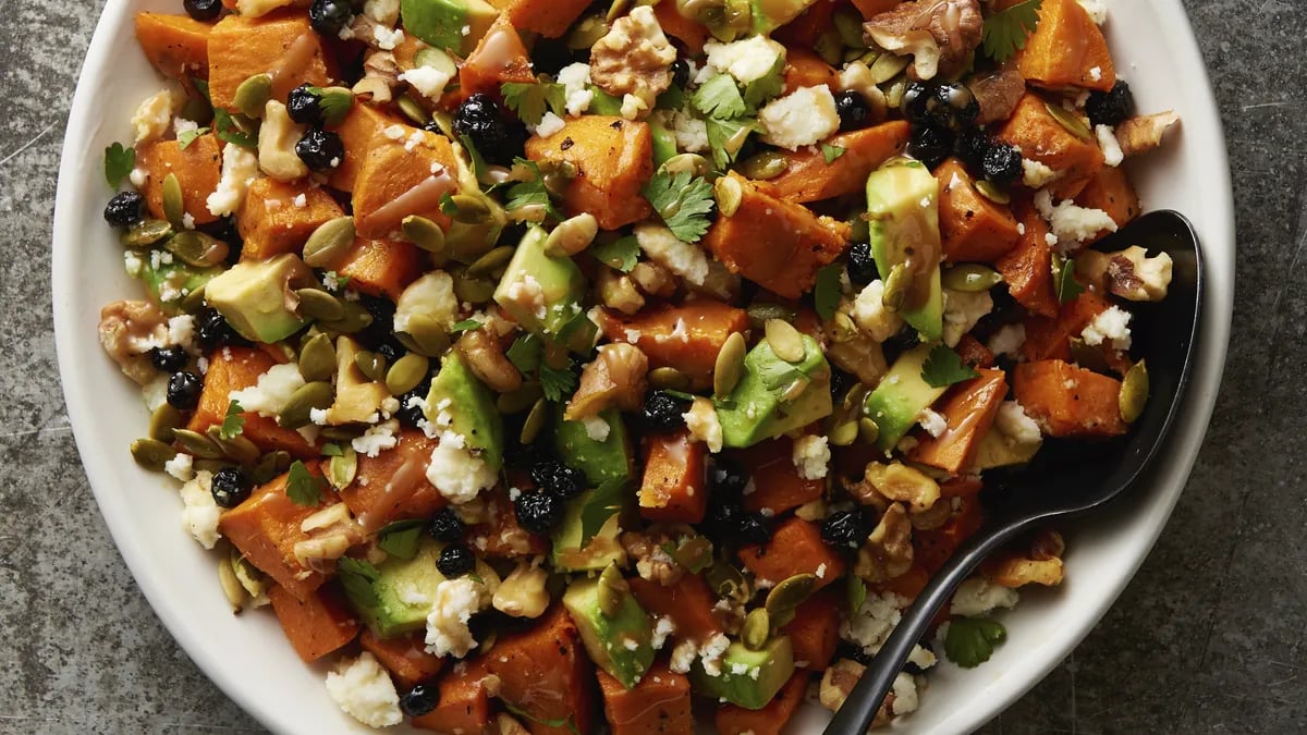 Sweet Potato and Avocado Salad