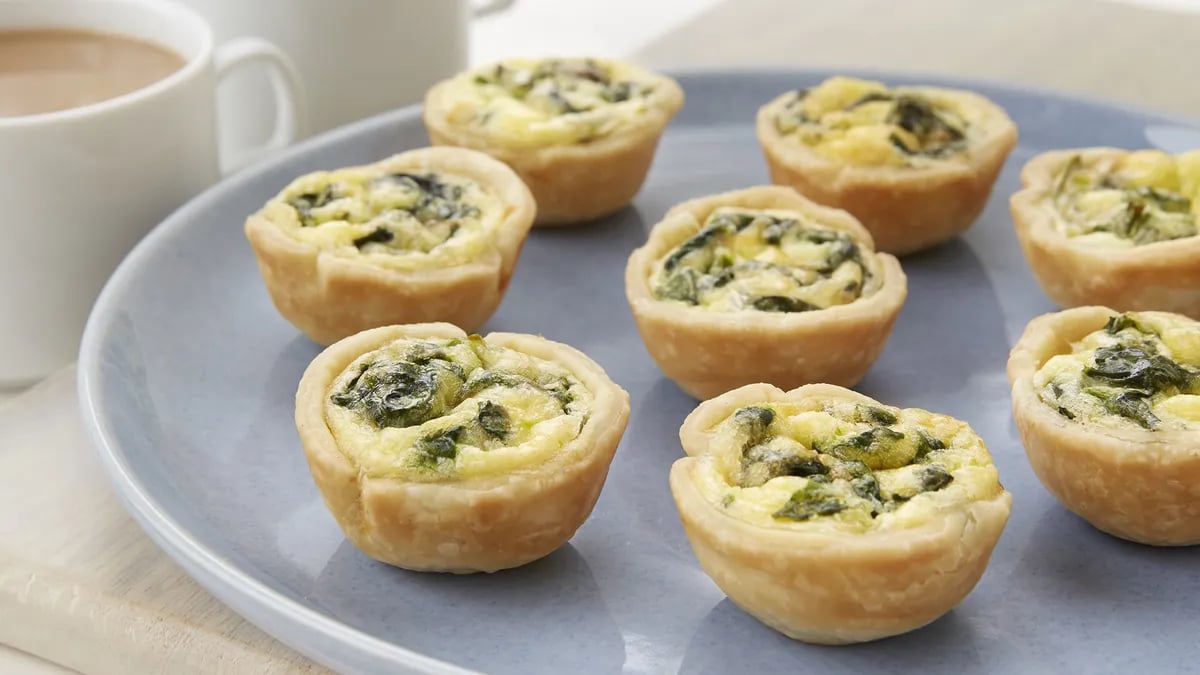 Spinach Mini Quiches