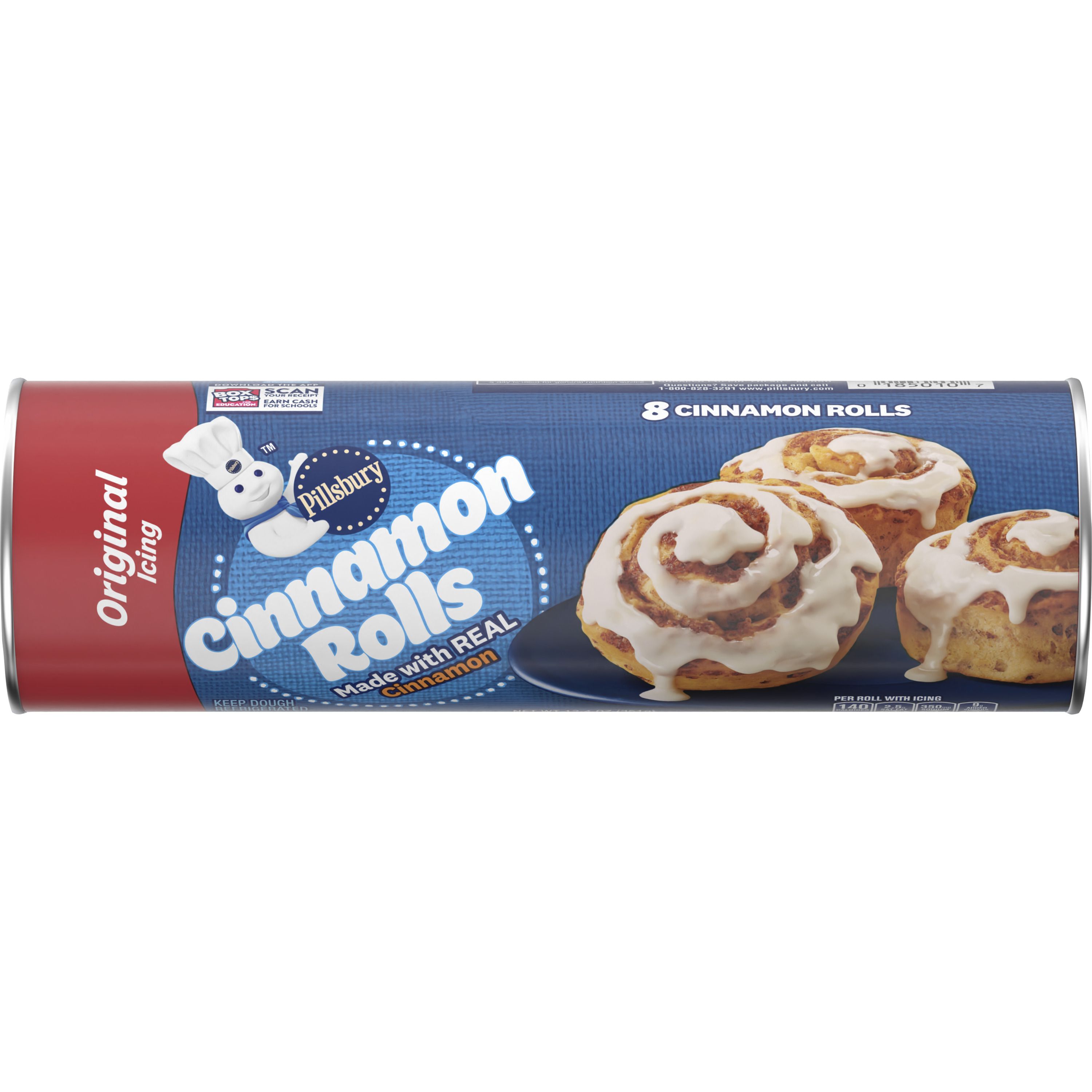 Pillsbury™ Cinnamon Rolls with Original Icing (8 count) - Front
