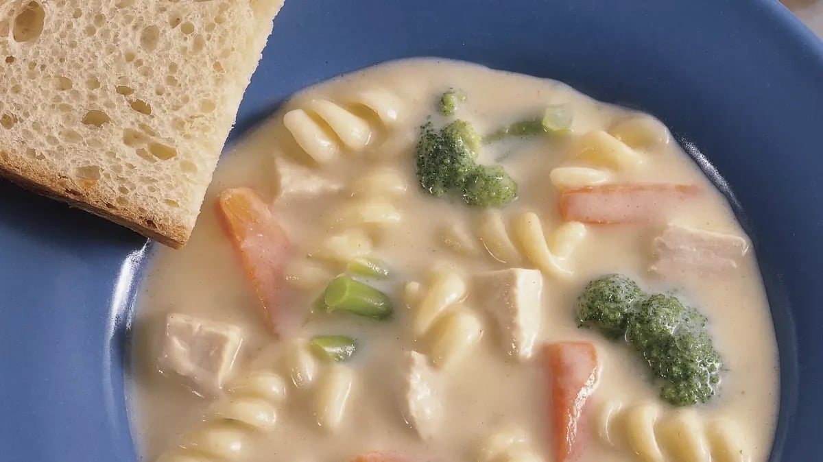 Creamy Chicken and Vegetable Soup