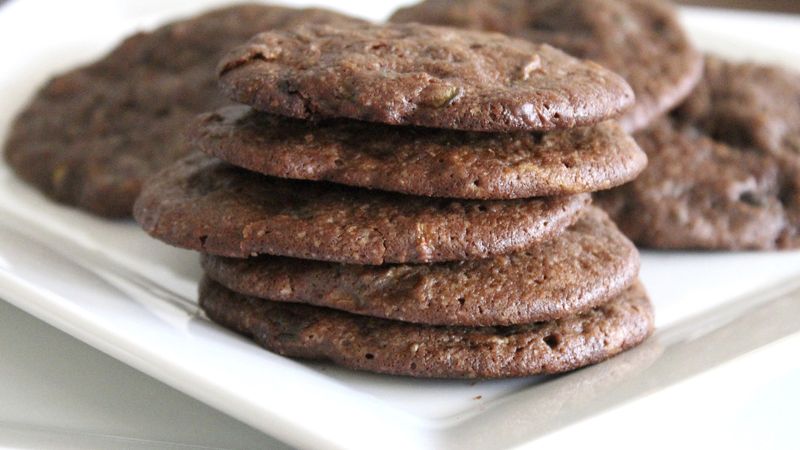 Double-Chocolate Zucchini Cookies